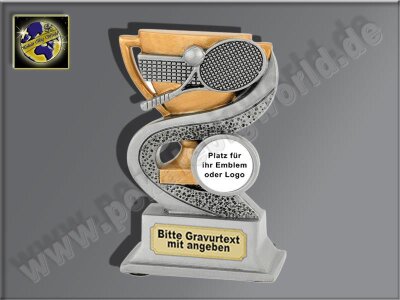 Resin-Pokal mit eigener Gravur | Tennis |...