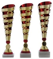 3er Serie Pokale Pokal inkl.Gravuren und Emblemen 