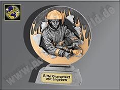 Resin-Pokal mit eigener Gravur | Feuerwehrmann...
