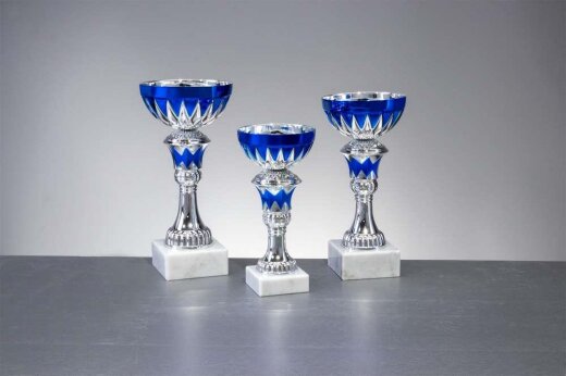 3er Pokalserie Silber/Blau Franz