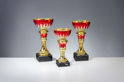 3er Pokalserie Gold/Rot Franziska