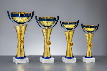 4er Pokalserie Gold/Blau Gerda