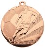 Bronze-Medaille-Motiv "Fußball", 50mm Ø, m. Band (unmontiert)