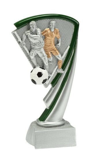 Fussball-Zweikampf-Resin-Pokal, Multicolor (handbemalt),...