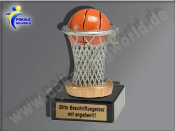 Basektball im Korb-Mini-Pokal, Multicolor (handbemalt),...